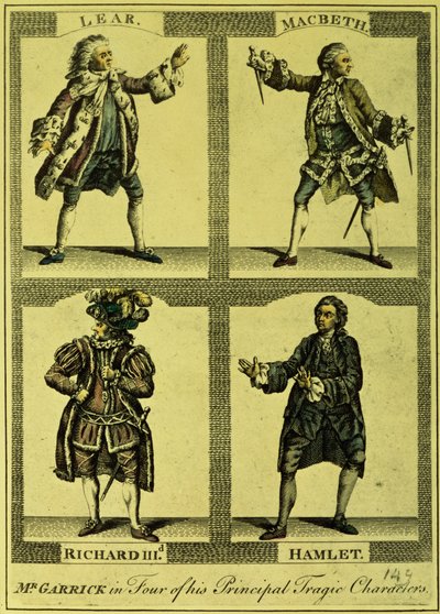 Four Tragic Roles by English School